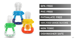 Fresh Food Nibbler Baby Pacifiers Feeder Kids Fruit Feeder Nipples Feeding Nipple Fruit Feeder Pacifier