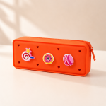 Arnnel DIY Silicone Pencil Case for Kids - Customizable Pen Bag & Organizer - Size M-OM