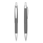 Comfort-Grip-Plastic-Ballpoint-Pen-LY7165-–-Custom-Logo-Writing-PenGray