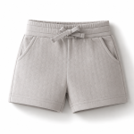 Arnnel Organic Cotton Toddler Boy Shorts – Breathable Jacquard Knit Summer Shorts, 6M–6T