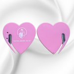 Mini Safety Letter Opener Heart Shape | Plastic Envelope Cutter for Office School Home Use