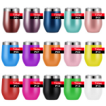 12oz Personalized Glitter Wine Tumbler ,jpg