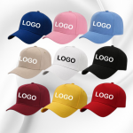 High-Quality Solid Color OEM Embroidered Customizable Logo Baseball Cap