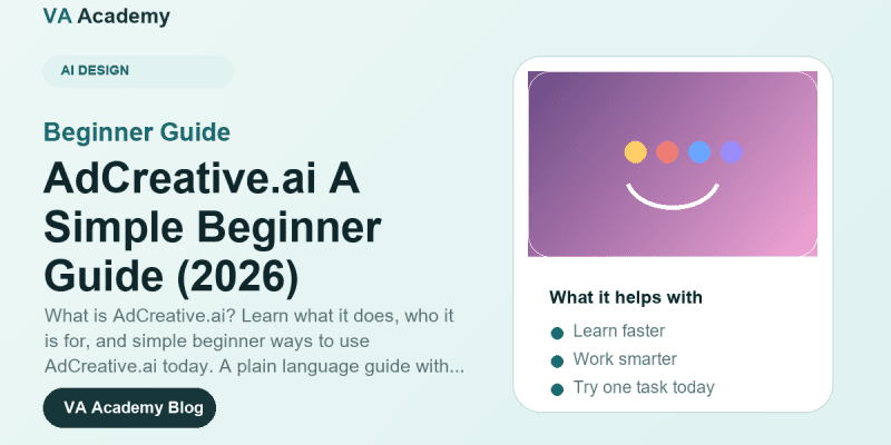 What Is AdCreative.ai? A Simple Beginner Guide (2026)