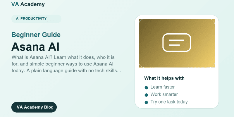 Asana AI for Beginners: What It Is and How to Use It (2026)