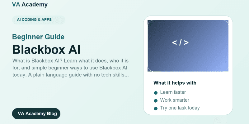 Blackbox AI for Beginners: What It Is and How to Use It (2026)