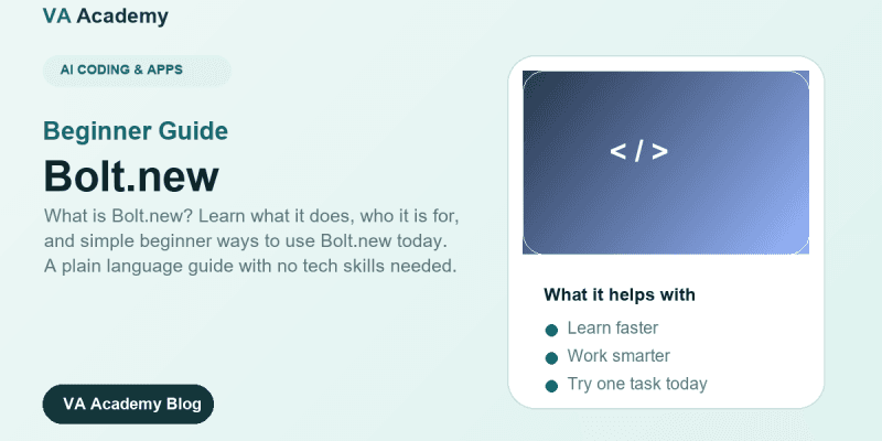 Bolt.new Explained: A Beginner Friendly Guide (2026)