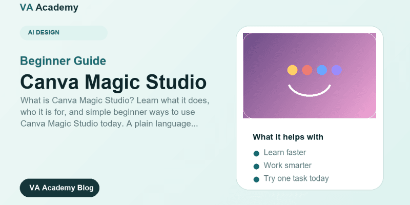 Canva Magic Studio for Beginners: What It Is and How to Use It (2026)