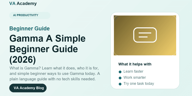 What Is Gamma? A Simple Beginner Guide (2026)