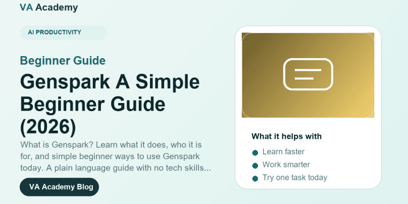 What Is Genspark? A Simple Beginner Guide (2026)