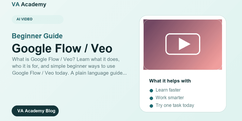 How to Use Google Flow / Veo: A Simple Guide for Beginners (2026)