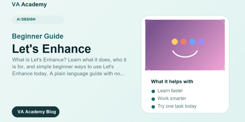 How to Use Let’s Enhance: A Simple Guide for Beginners (2026)