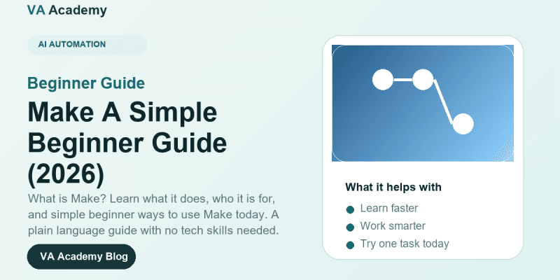 What Is Make? A Simple Beginner Guide (2026)