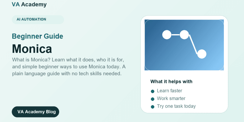 Monica for Beginners: What It Is and How to Use It (2026)