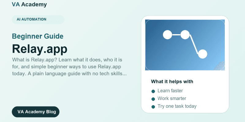 Relay.app Explained: A Beginner Friendly Guide (2026)