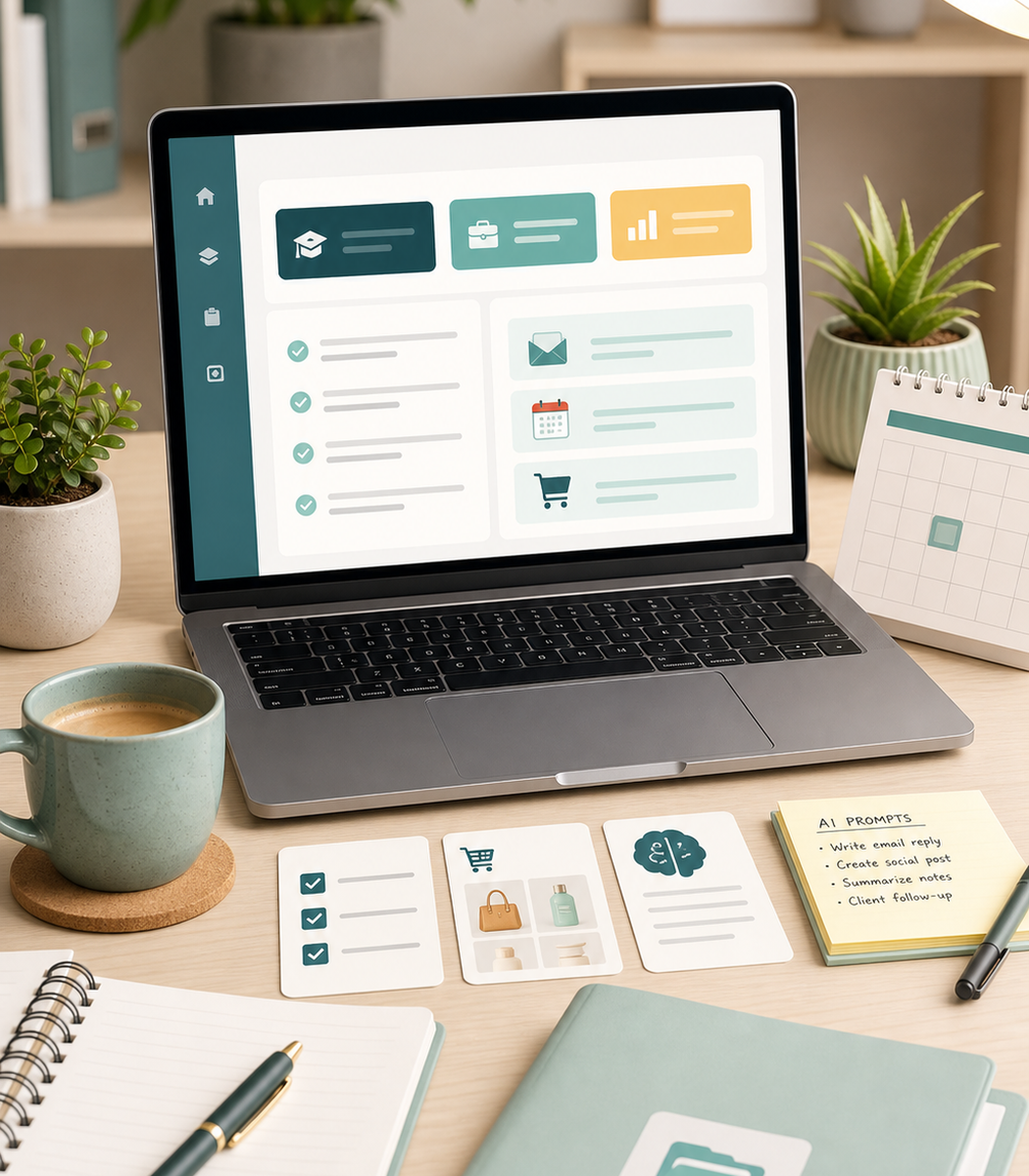 VA Academy virtual assistant training workspace